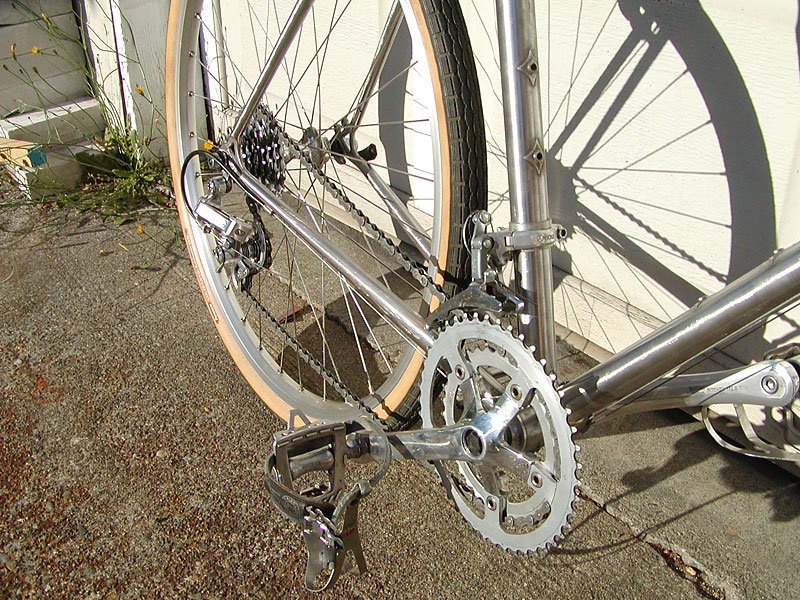 Rivendell Longlow Porteur - drivetrain detail