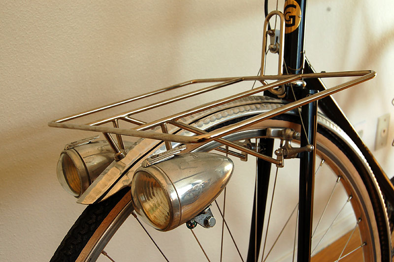 Curt Goodrich Porteur - front rack detail