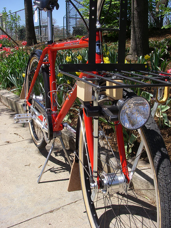 Trek Porteur - front end detail