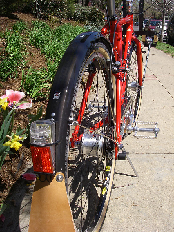 Trek Porteur - rear view