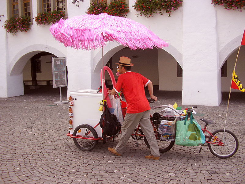 Swiss Ice Cream Vendor