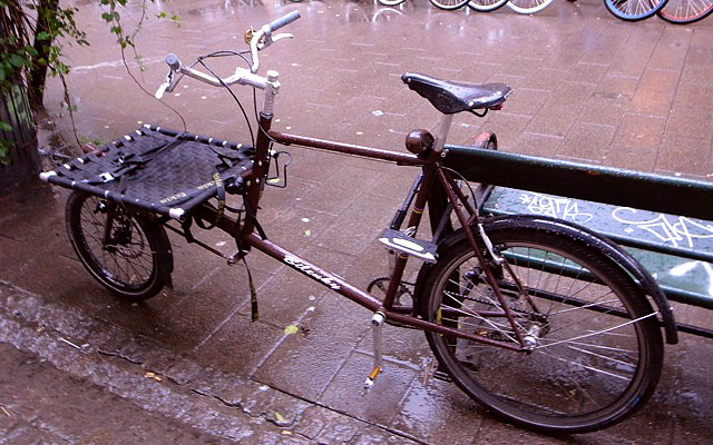 Bilenky Cargo Bike - angle view