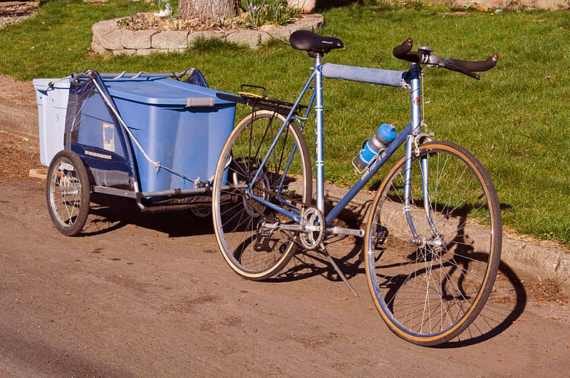 Fuji Grand Tourer - with trailer ready to go