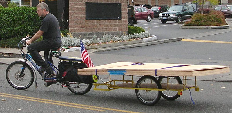 Hauling the Plywood