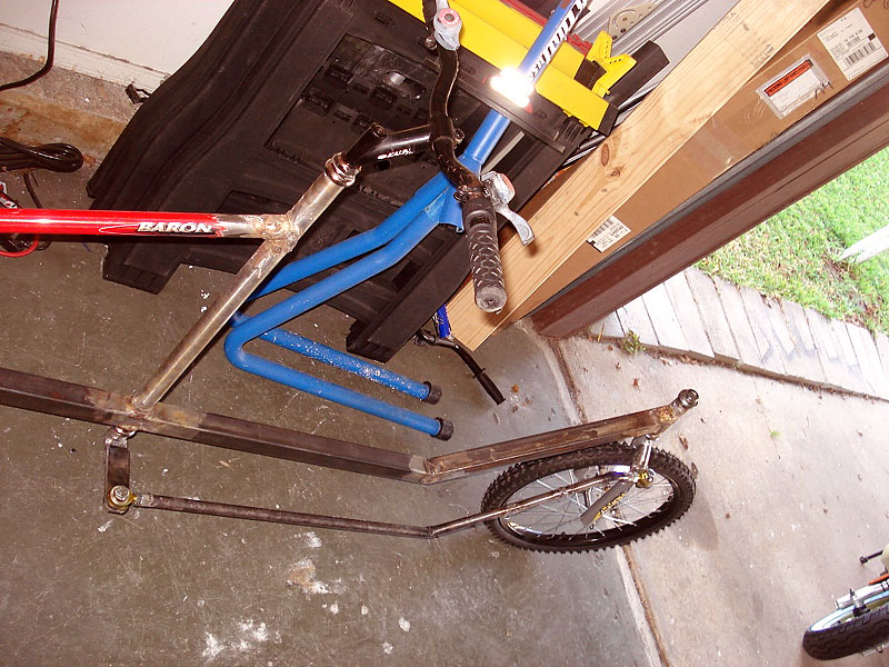 Dutch Style Cargo Bike - Steering Linkage