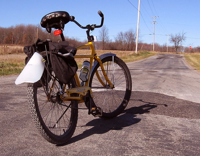 Schwinn Heavy-Duti - out on the roads