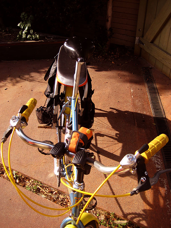 Ritchey Aspen Xtracycle - controls setup detail