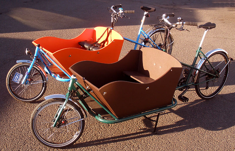 CETMA Cargo Bike - angled views